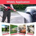 Pressure Washer Long Gun with Extension and Nozzles