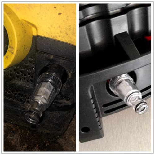 Pressure Washer Gun Adapter with Inlet Filter