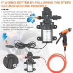 Portable High Pressure Car Washer Pump Kit