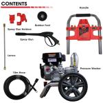 RocwooD High Power Petrol Pressure Washer 3370PSI