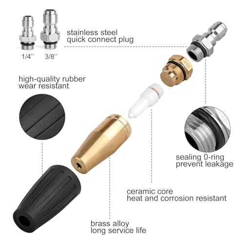 WORKEASE 4000PSI Turbo Nozzle for Pressure Washers