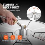 VEVOR 18" Pressure Washer Surface Cleaner with Wheels