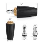 WORKEASE 4000PSI Turbo Nozzle for Pressure Washers