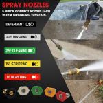 RocwooD High Power Petrol Pressure Washer 3370PSI