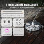 VEVOR 18" Pressure Washer Surface Cleaner with Wheels