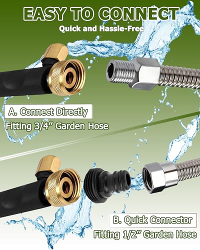 Portable High Pressure Washer Gun with Nozzles