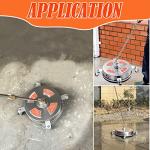 M MINGLE 14'' Pressure Washer Surface Cleaner Attachment