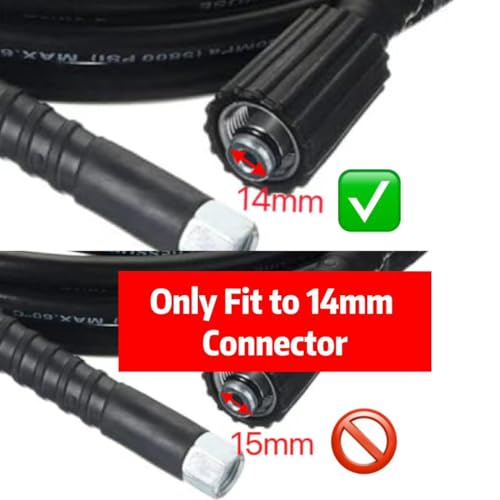 YUET 5M High Pressure Washer Hose for Cleaning