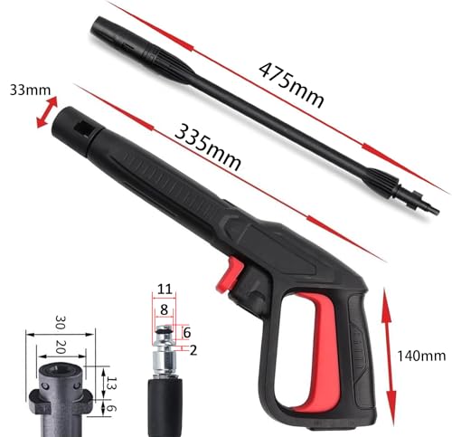 2350 PSI Pressure Washer Trigger Spray Gun Kit