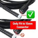 YUET 10M High Pressure Washer Hose for Cleaning