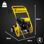 RocwooD 3950 PSI Petrol Pressure Washer - Portable