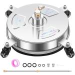 14" Stainless Steel Pressure Washer Surface Cleaner