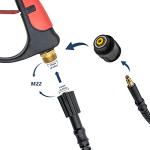 High-Pressure Washer Gun with 5 Nozzles