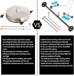 24-Inch 2-in-1 Pressure Washer Undercarriage Cleaner