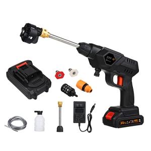 Cordless 60 Bar Pressure Washer with 6 Nozzle Options