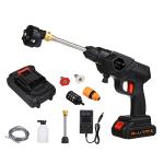 Cordless 60 Bar Pressure Washer with 6 Nozzle Options