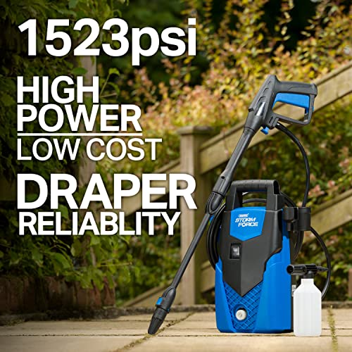 Draper Storm Force 105Bar Pressure Washer with Foam Gun