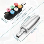 3600 PSI Turbo Nozzle and Quick Connect Kit