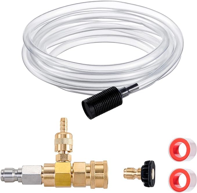 Adjustable Chemical Injector Kit for 4000 PSI Washers