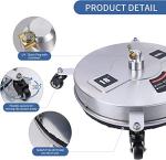 15" Stainless Steel Pressure Washer Surface Cleaner
