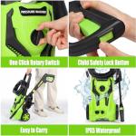 2000W High Pressure Washer with Foam Cannon