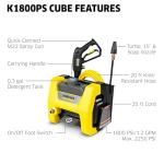 Kärcher K1800PS Cube Electric Pressure Washer 1800 PSI