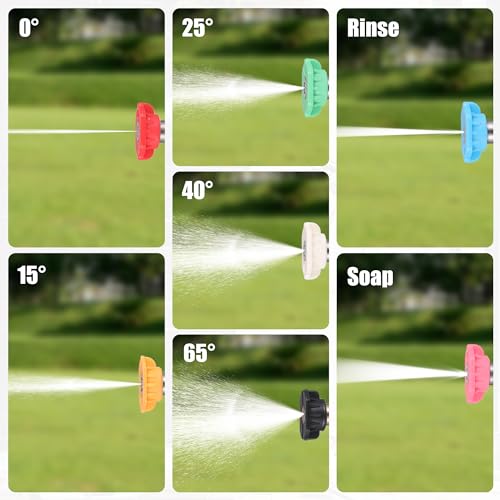 3600 PSI Turbo Nozzle and Quick Connect Kit
