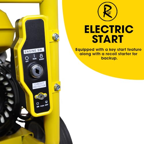 RocwooD 3950 PSI Petrol Pressure Washer with Accessories