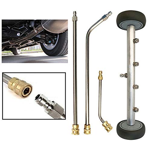 Portable Stainless Steel Pressure Washer Undercarriage Cleaner