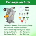 Tool Daily 3/4" Shaft Horizontal Pressure Washer Pump