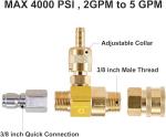 Adjustable Chemical Injector Kit for 4000 PSI Washers