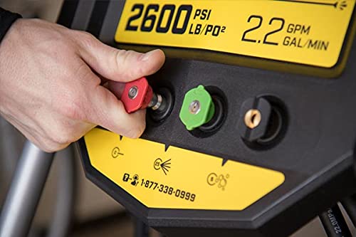 Champion 2600 PSI Petrol Pressure Washer for Patio