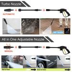 Portable 135Bar Electric Pressure Washer for Patio