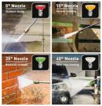 Pikulla 2030 PSI Electric Pressure Washer with Accessories