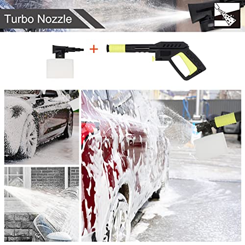 2200W Electric Pressure Washer with Adjustable Nozzle