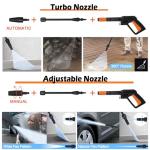 1800W Electric Pressure Washer with Foam Cannon