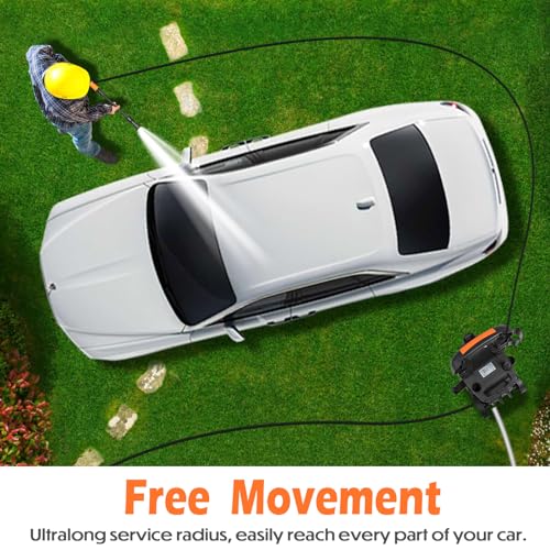 1800W Electric Pressure Washer with Foam Cannon