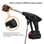 Mulcort 6-in-1 Cordless Power Washer 300W