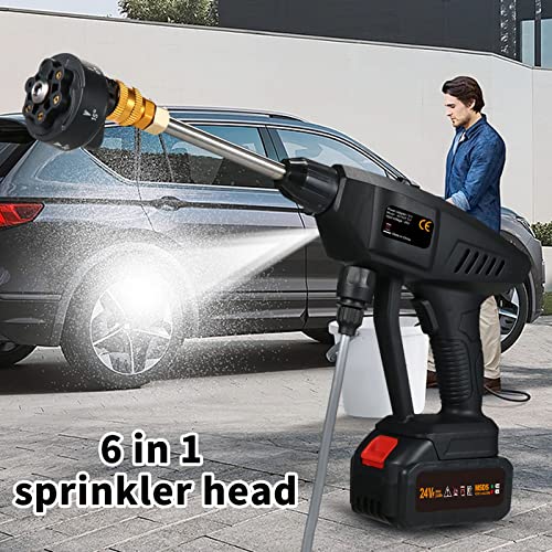 Mulcort 6-in-1 Cordless Power Washer 300W