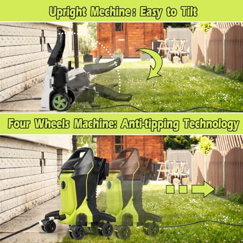 2000W Electric Pressure Washer with Foam Cannon