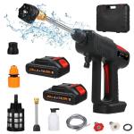 Cordless 60Bar Battery Pressure Washer with 6-in-1 Spray