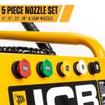 JCB 3100psi Petrol Pressure Washer with 5 Nozzles