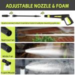 2000W Electric Pressure Washer with Foam Cannon