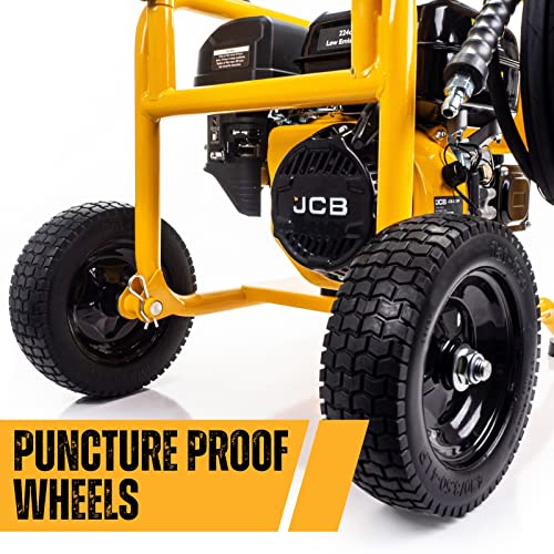 JCB 3100psi Petrol Pressure Washer with 5 Nozzles
