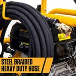 JCB 3100psi Petrol Pressure Washer with 5 Nozzles