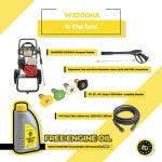 Honda GX 200 Petrol Pressure Washer - 3200 PSI