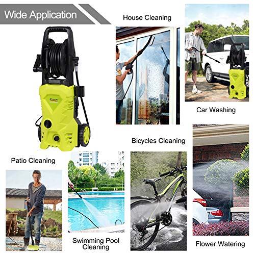 135Bar Electric Pressure Washer for Patio and Car