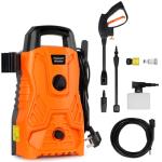 1300W Electric Pressure Washer with Foam Cannon