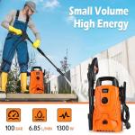 1300W Electric Pressure Washer with Foam Cannon