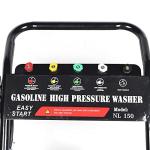 KLOOLIVE 7.5HP Petrol Pressure Washer with Nozzles